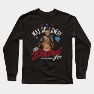 Max Holloway The Blessed Hawaii Long Sleeve T-Shirt